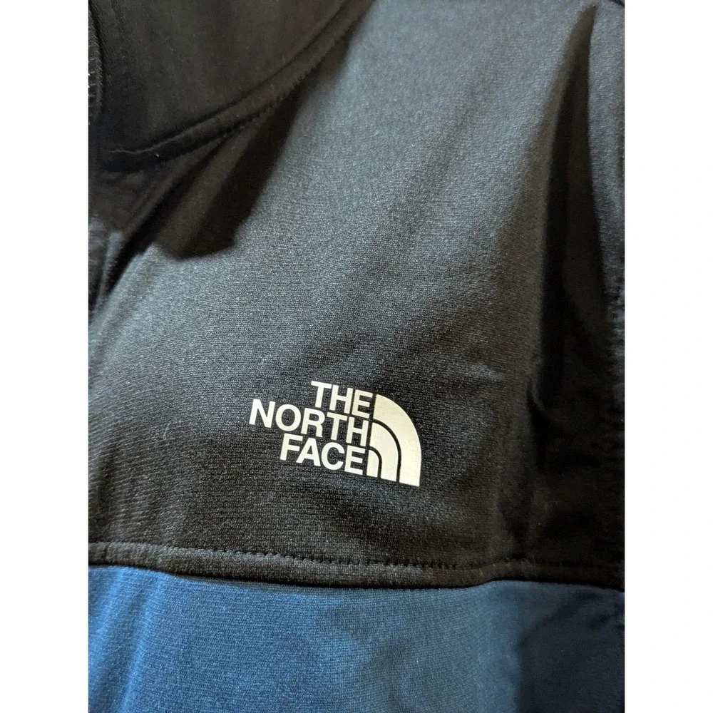 The North Face Men's Track Jacket‎  Blue And Black Size Large
